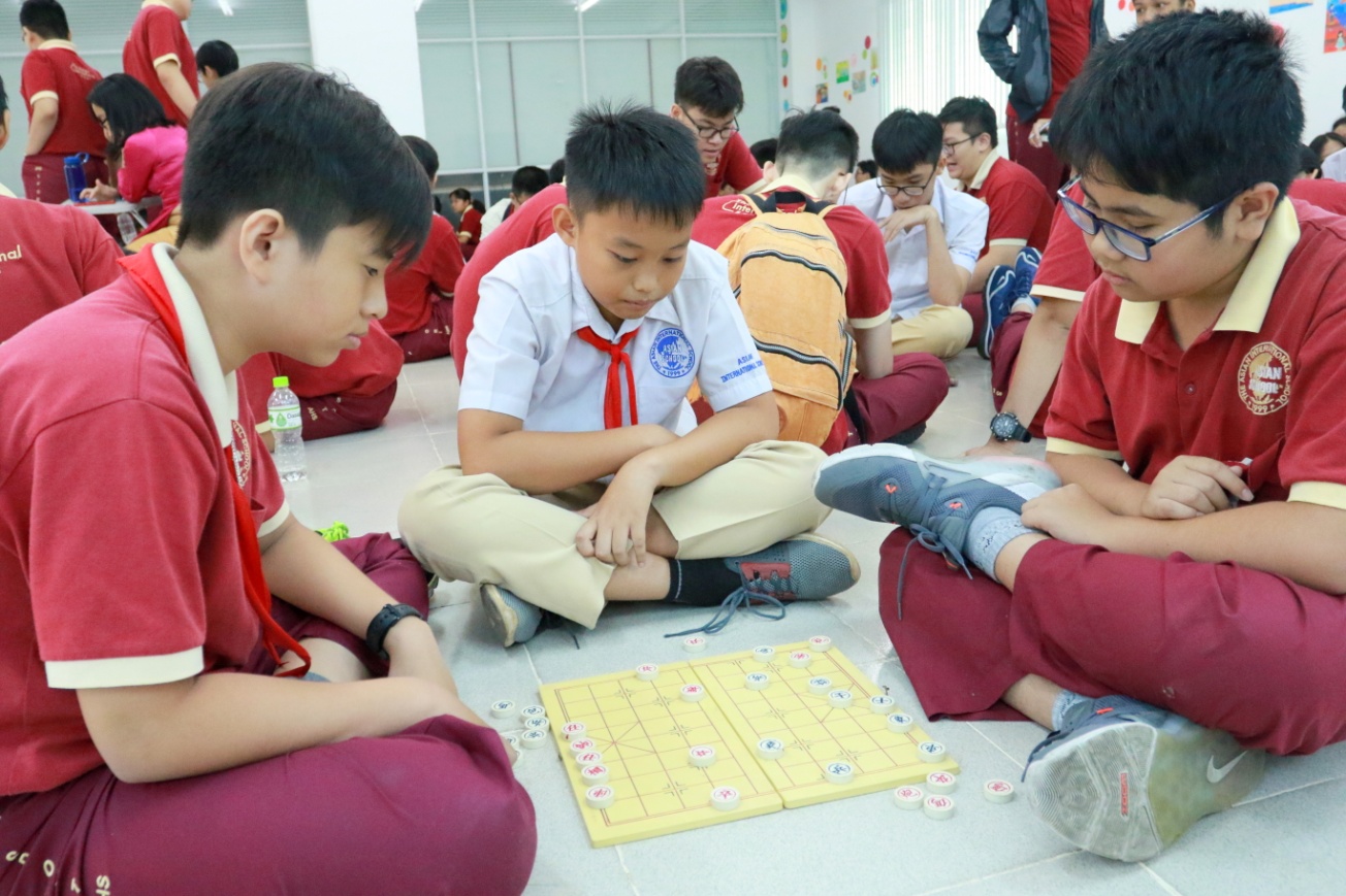 Tưng bừng sắc màu ngày hội thể thao Asian School 2018